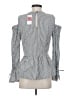 MICHAEL Michael Kors Gray Long Sleeve Blouse Size XS - photo 2