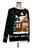 Tipsy Elves 100% Acrylic Black Pullover Sweater Size XL - photo 1