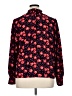 Sanctuary 100% Recycled Polyester Floral Red Long Sleeve Blouse Size XL - photo 2