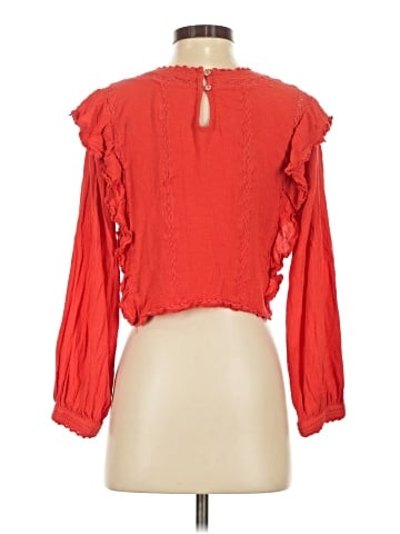 Free People 3/4 Sleeve Blouse (view 2)