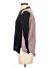 J.Crew 100% Merino Wool Color Block Black Wool Pullover Sweater Size XS - photo 5