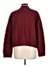 Simply Vera Vera Wang 100% Polyester Solid Burgundy Jacket Size L - photo 2