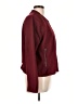 Simply Vera Vera Wang 100% Polyester Solid Burgundy Jacket Size L - photo 4