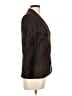 Obstinee 100% Polyester Brown Blazer Size 12 - photo 4