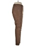 Lyssé Solid Brown Casual Pants Size L - photo 4