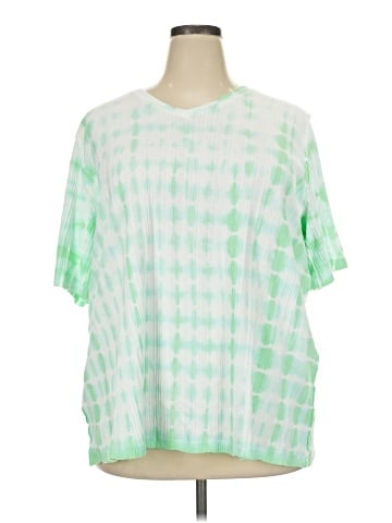 Ulla Popken Short Sleeve Blouse (view 1)