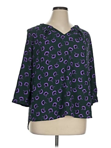 41Hawthorn 3/4 Sleeve Blouse (view 1)
