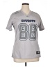 NFL 100% Polyester Silver Short Sleeve Top Size L - photo 1
