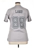 NFL 100% Polyester Silver Short Sleeve Top Size L - photo 2