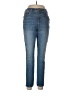 Express Solid Blue Jeans Size 12 - photo 1