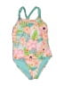Assorted Brands Tropical Pink One Piece Swimsuit Size 4 - photo 1