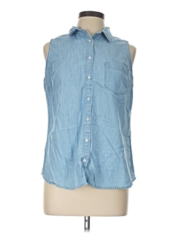 St. John's Bay Sleeveless T-Shirt (view 1)