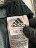 Adidas 100% Polyester Color Block Black Track Pants Size 10 - photo 7