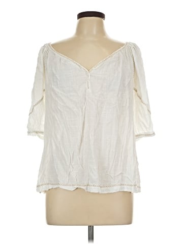 Max Studio 3/4 Sleeve Blouse (view 1)