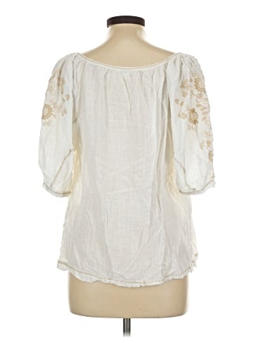 Max Studio 3/4 Sleeve Blouse (view 2)