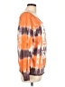 American Vintage Tie-dye Orange Pullover Sweater Size L - photo 4
