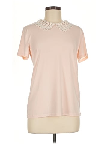 Karl Lagerfeld Paris Short Sleeve Top (view 1)