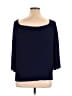 IMAN Blue 3/4 Sleeve Top Size 1X - photo 2