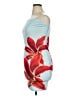 Shein Graphic Blue Cocktail Dress Size XL - photo 5