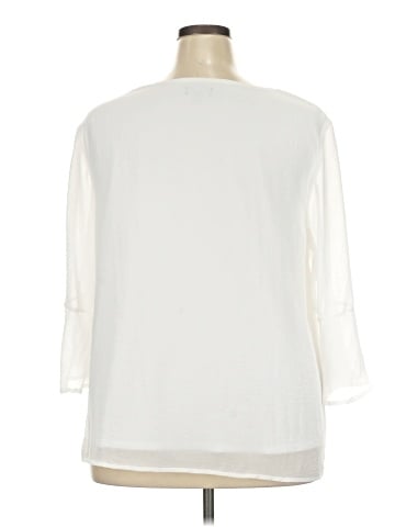 Chloe+Rene 3/4 Sleeve Blouse (view 2)