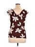 Torrid Brown Sleeveless Blouse Size 1X Plus (1) - photo 2