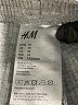 H&M Chevron-herringbone Gray Casual Pants Size M - photo 7