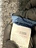 Eddie Bauer 100% Polyester Solid Blue Raincoat Size L - photo 7