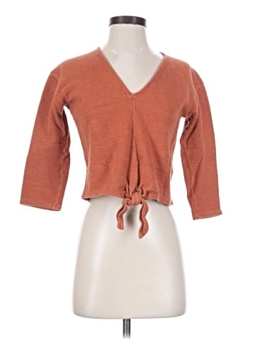 TeXTURE & THREAD Madewell 3/4 Sleeve Top (view 1)