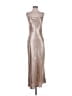 MNG Metallic Silver Cocktail Dress Size 4 - photo 1