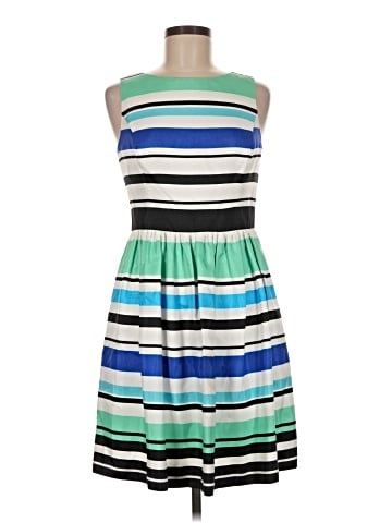 Red Saks Fifth Avenue Casual Dress (view 1)