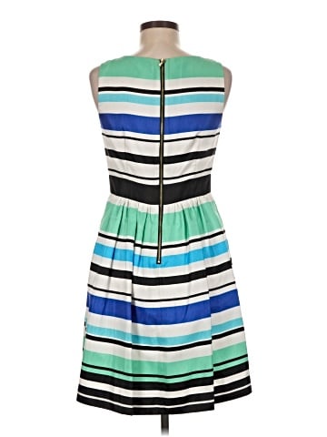 Red Saks Fifth Avenue Casual Dress (view 2)