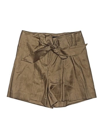 White House Black Market Khaki Shorts (view 1)