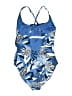 Nautica Print Blue One Piece Swimsuit Size XL - photo 2