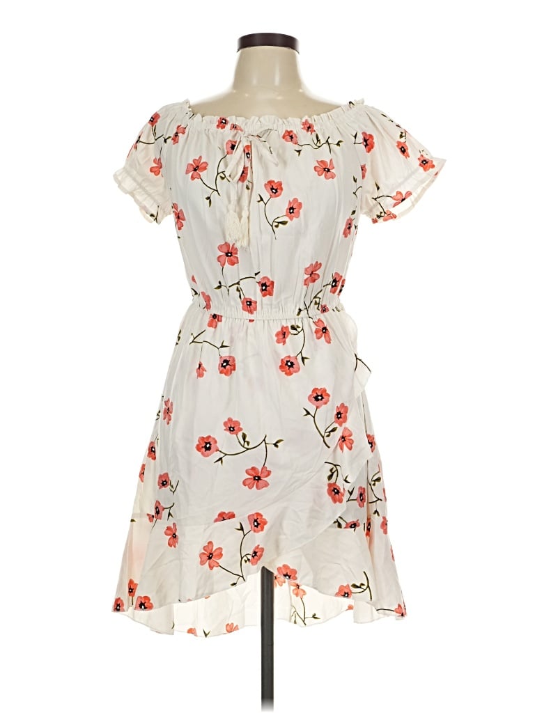 Pre-owned Blush Casual Dress In Ivory