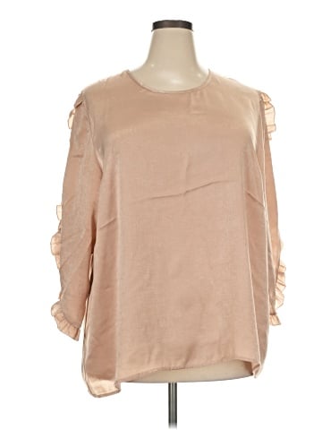 Unbranded 3/4 Sleeve T-Shirt (view 1)