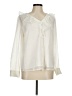 Talbots 100% Polyester Ivory Long Sleeve Blouse Size M - photo 1