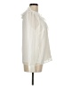 Talbots 100% Polyester Ivory Long Sleeve Blouse Size M - photo 4