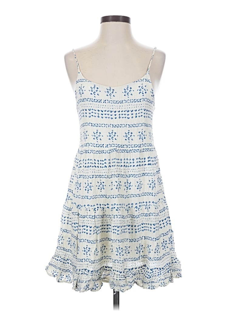 Pre-owned En Creme Casual Dress In Blue