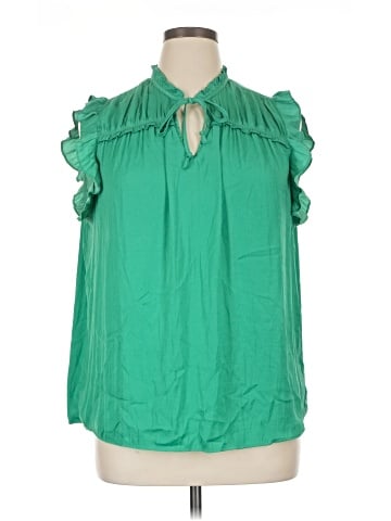 Maison d' Amelie Sleeveless Blouse (view 1)
