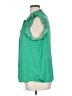 Maison d' Amelie 100% Polyester Green Sleeveless Blouse Size XL - photo 5