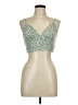 Lulus 100% Rayon Green Tank Top Size L - photo 1