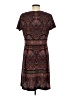 Chico's Paisley Black Brown Casual Dress Size M - photo 2