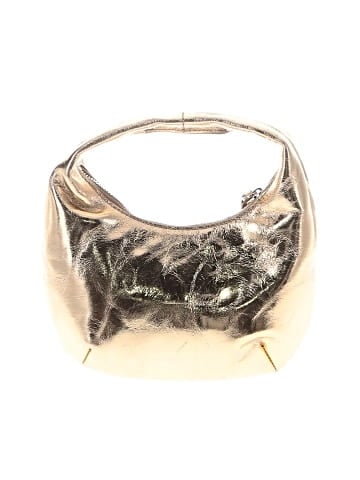 Madewell The Mini Bag in Metallic Leather (view 2)