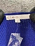 Cleo 100% Acrylic Blue Pullover Sweater Size S - photo 7