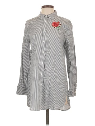 Equipment Long Sleeve Button-Down Shirt (view 1)