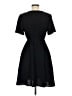 Unbranded 100% Polyester Solid Black Casual Dress Size M - photo 2