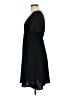 Unbranded 100% Polyester Solid Black Casual Dress Size M - photo 5
