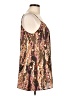 CAbi Brown Sleeveless Blouse Size L - photo 4