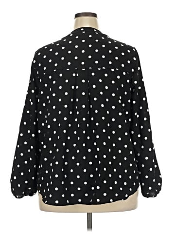 Nine West Long Sleeve Polo (view 2)