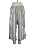 Caslon Stripes Gray Casual Pants Size XL - photo 2